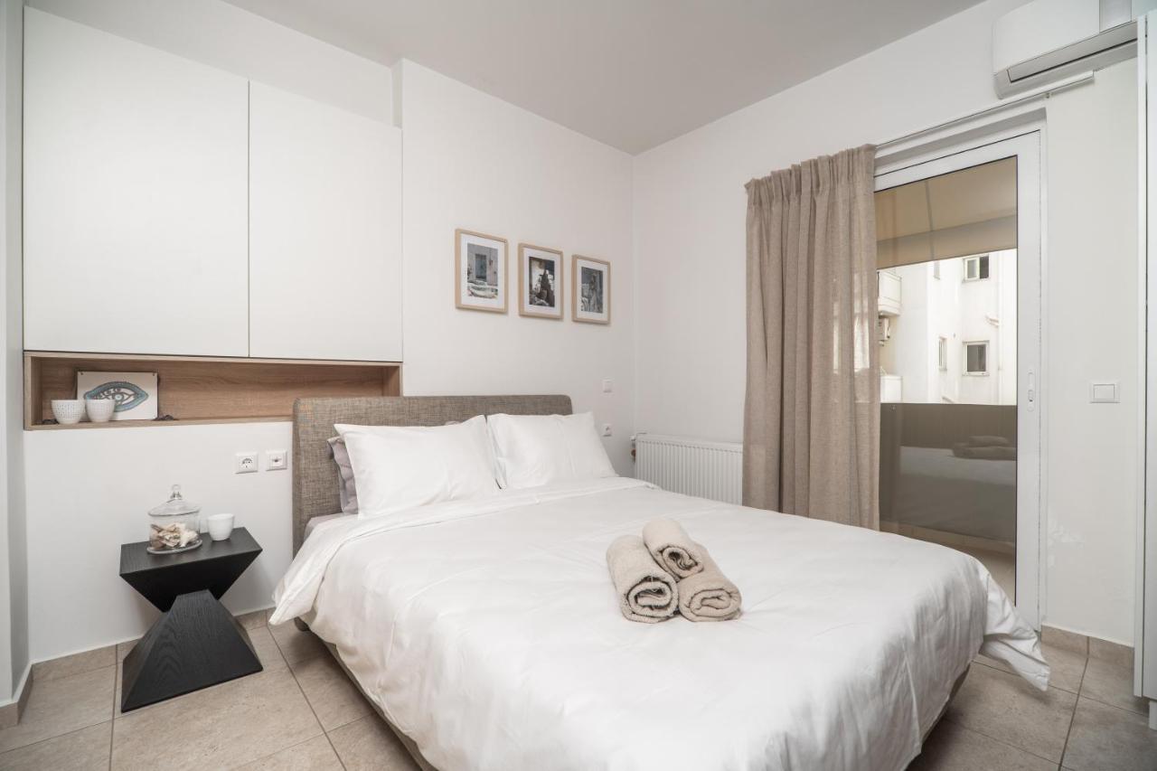 City Beach Apartment Chrissi Akti Chania Exterior foto