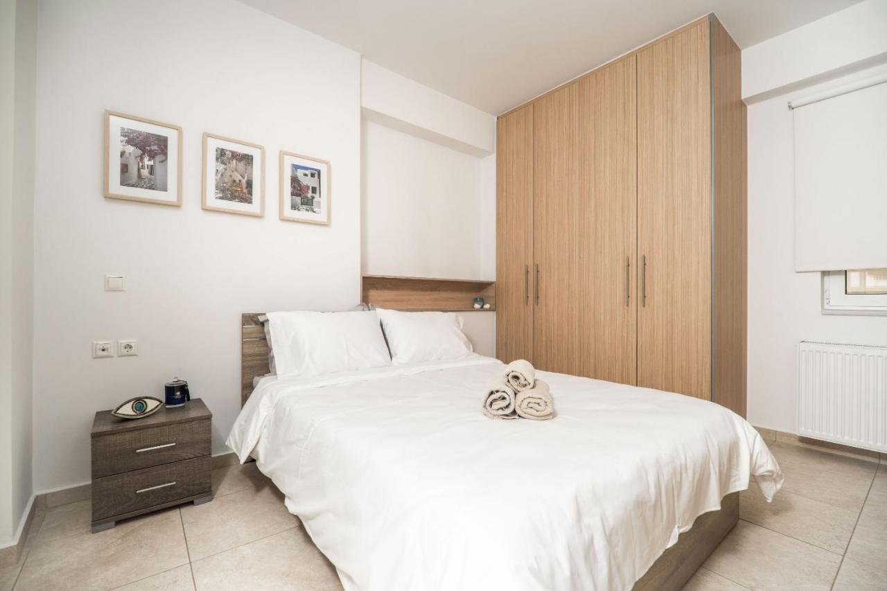 City Beach Apartment Chrissi Akti Chania Exterior foto