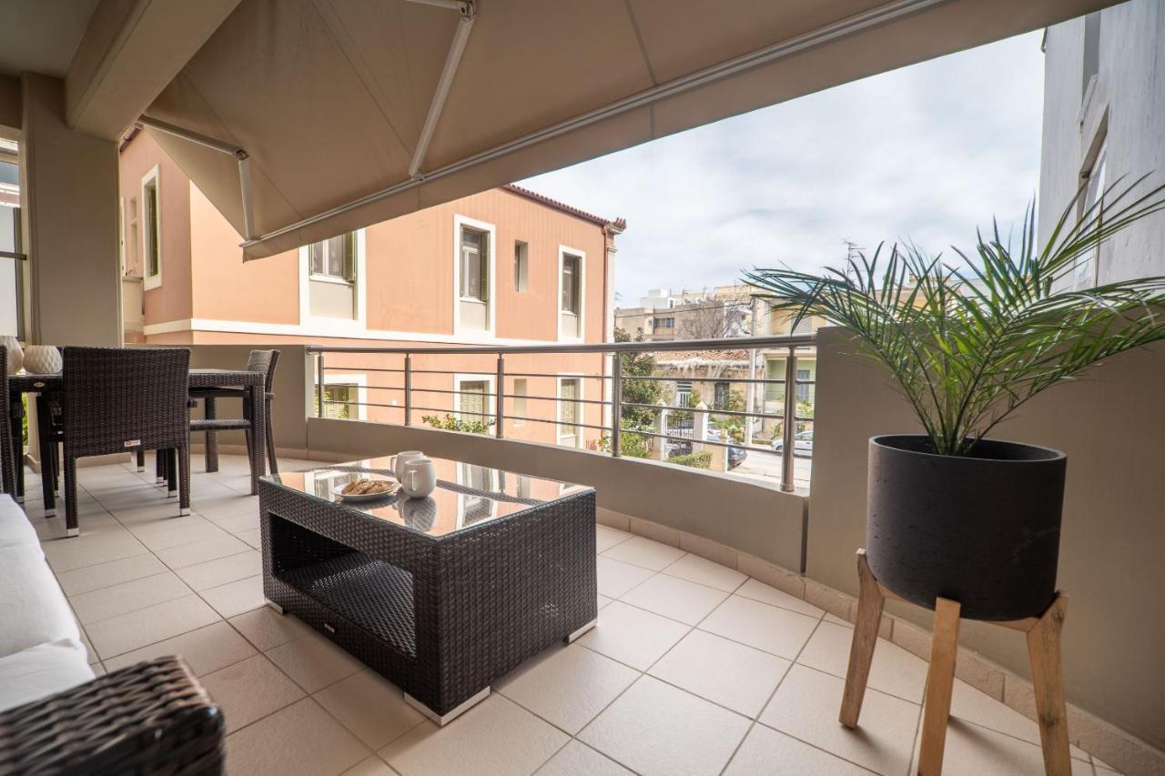 City Beach Apartment Chrissi Akti Chania Exterior foto
